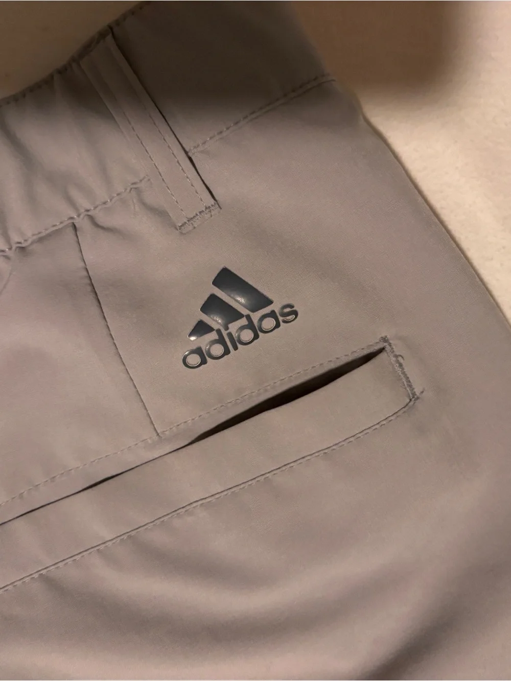 adidas Men's Light Gray golf Shorts size 32 waist
